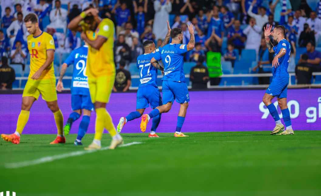 ملخص وأهداف مباراة الهلال والحزم اليوم في دوري روشن السعودي .. الهلال رسميا بطل الدوري السعودي